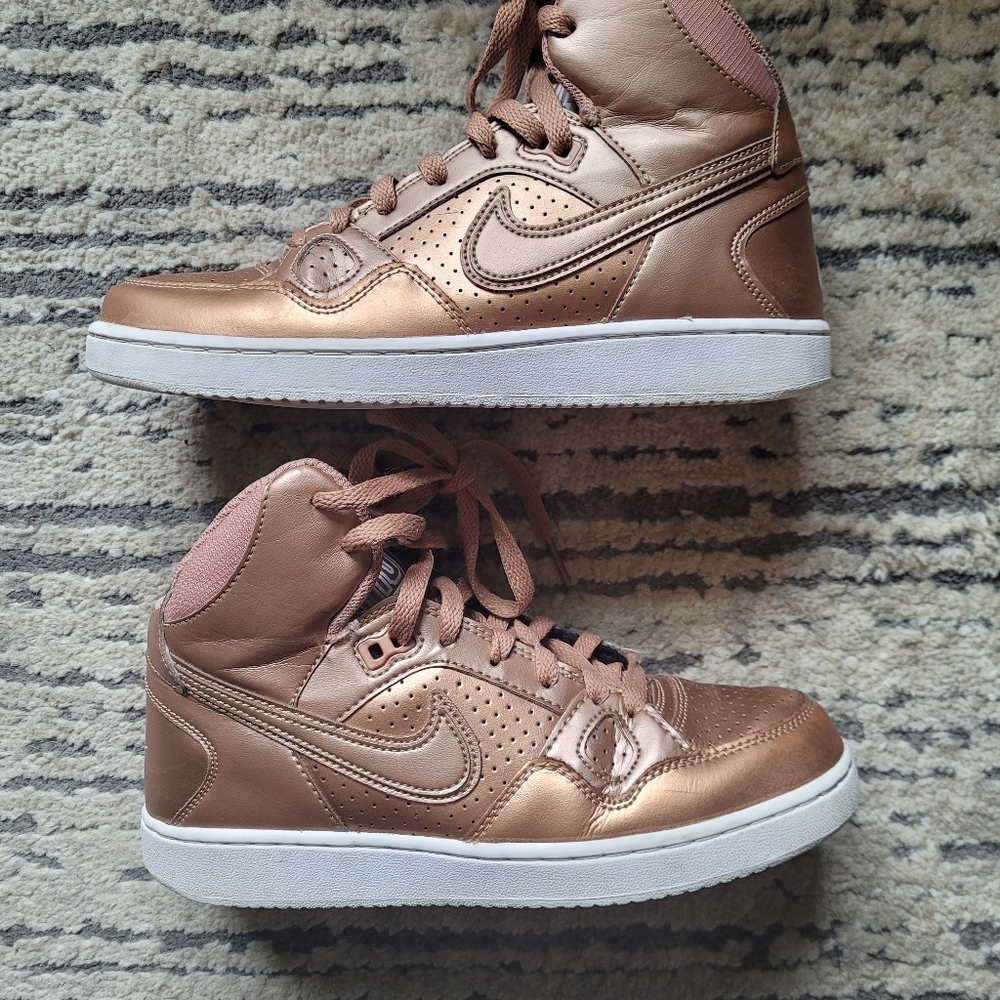 Nike Womens Son Of Force Mid 'Metalic Red Bronze'